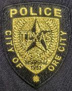City of Ore City Police Department Logo